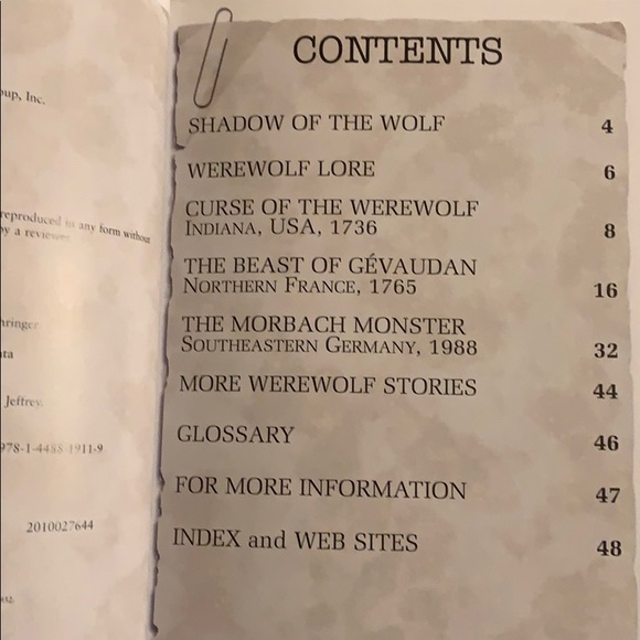 Graphic text. Werewolves tales. reluctant… - Picture 5 of 5